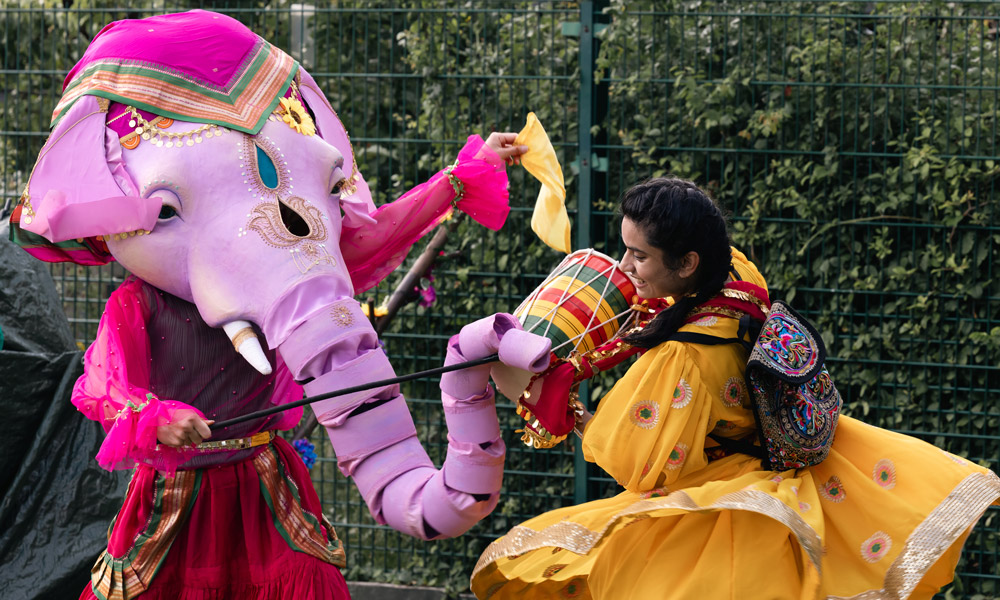 Elephant and the Drummer